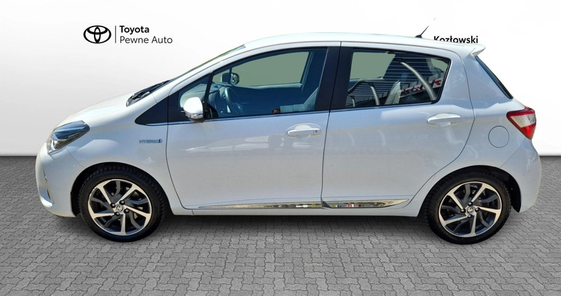 Toyota Yaris cena 64950 przebieg: 52808, rok produkcji 2018 z Żychlin małe 232